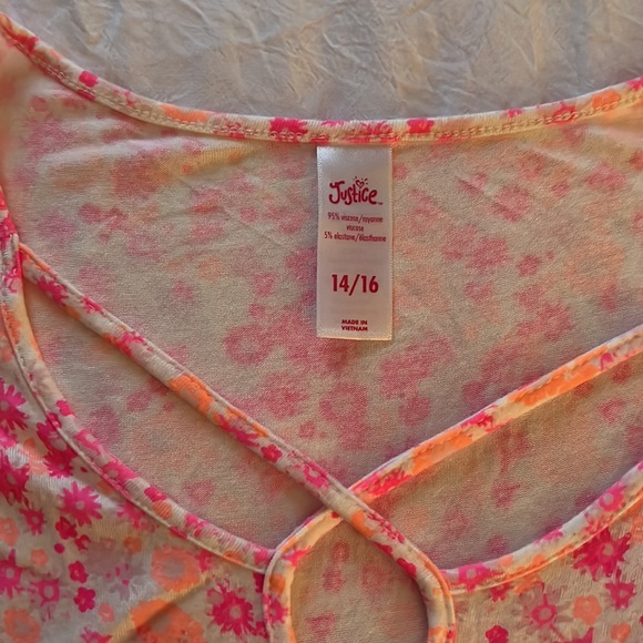 Justice floral dress - Picture 3 of 3